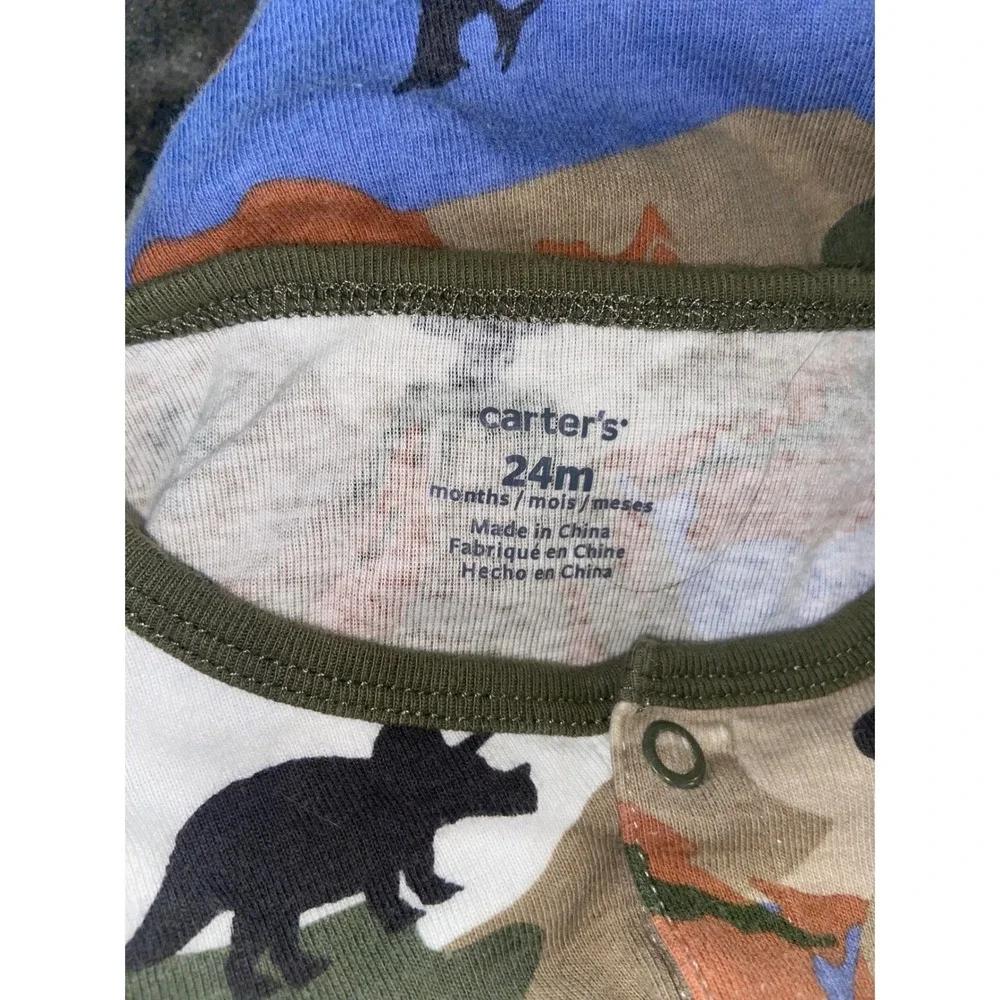 Baby Boy Clothing Lot 18-24M Old Navy Carters Childrens Place Dinosaurs 6 Pieces